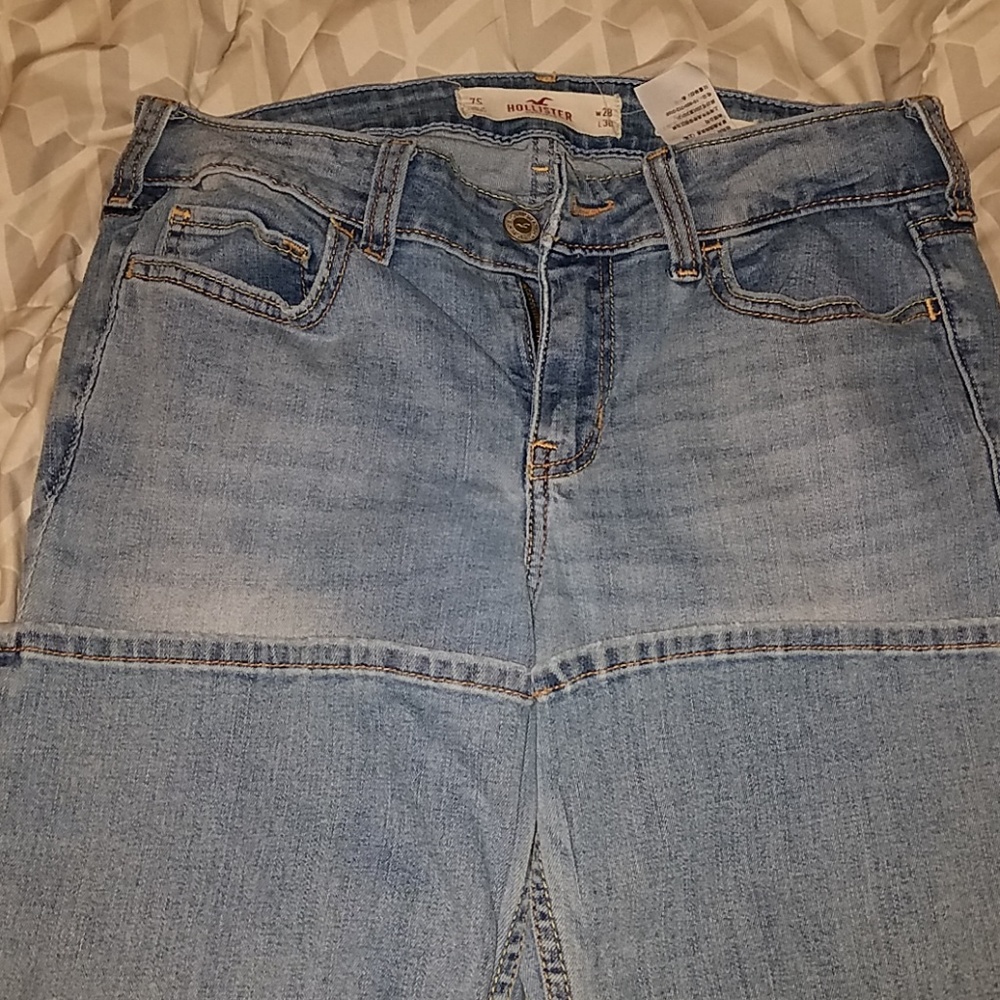 Hollister Jeans.
